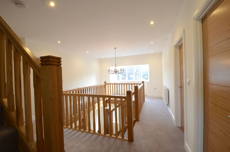 After — Galleried landing, Kippington Road