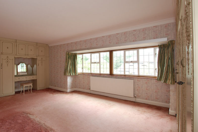 Before — Master bedroom, Kippington Road